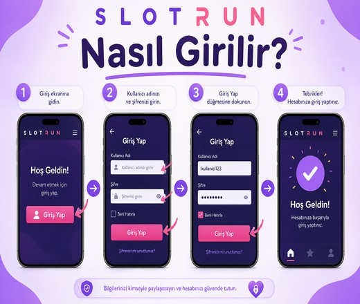 Slotrun Mobil Giriş Yap Telefon Ekranı Rehberi
